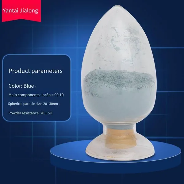 Ato Powder (antimony Tin Oxide), Nano Antistatic, Transparent, Conductive, Heat-insulating, Infrared-absorbing Powder, Customized Service Available