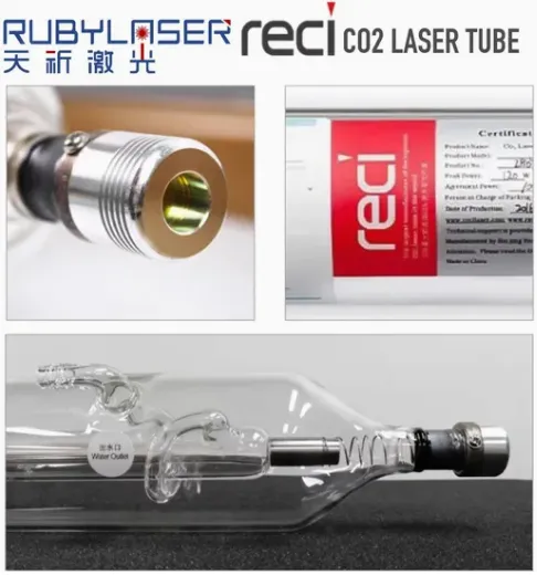Reci W1 1110mm 70-90 Watt CO2 Laser Tube photo-2