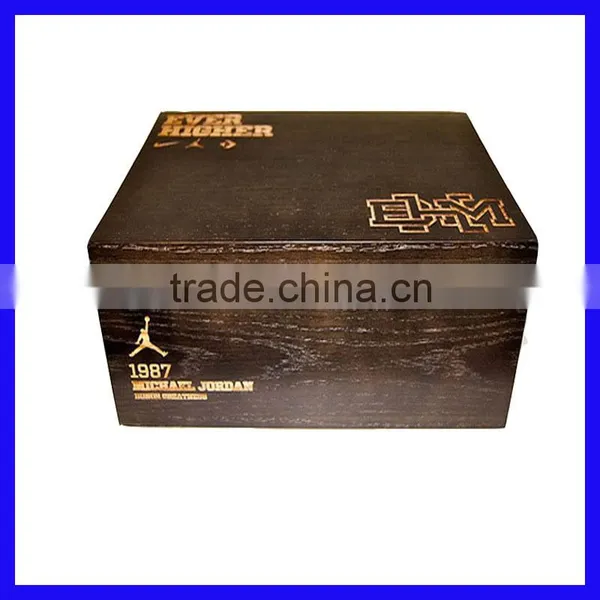 Unfinished Nike Wooden Shoe Box photo-2