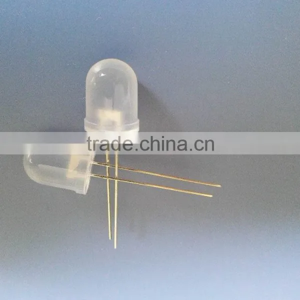 Milky Red Color 10mm Round Led Lamp photo-6