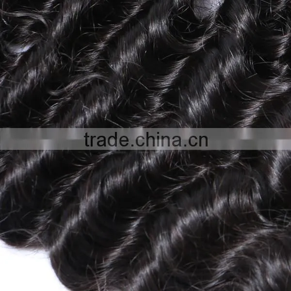 10A Top Quality Brazilian Virgin Hair Deep Wave Hair Bundles Long Service Time Supplier's Choice photo-5
