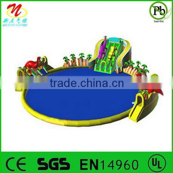 Commercial Grade Inflatable Water Park Slide Used Water Park Slides for Sale