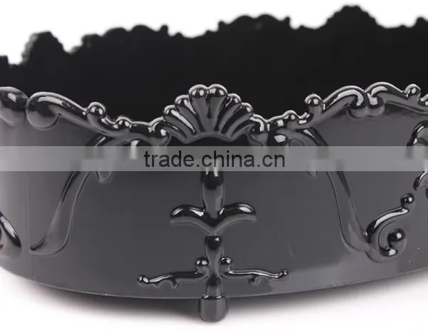 D03 ANPHY Plastic Oval Household Decoration Makeup Organizer Storage Box Holder Display Stock photo-6