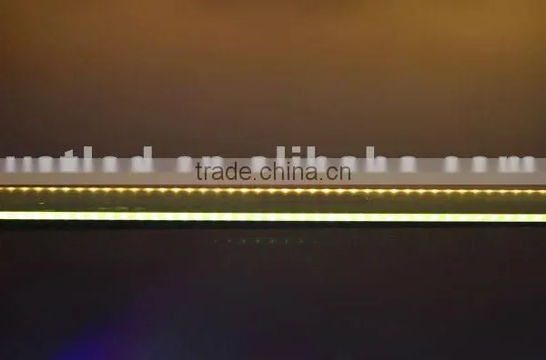 cool white and blue thinnest glass edge light