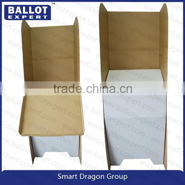 Recyclable Portable And Collapsible Cardboard Election Booth photo-5