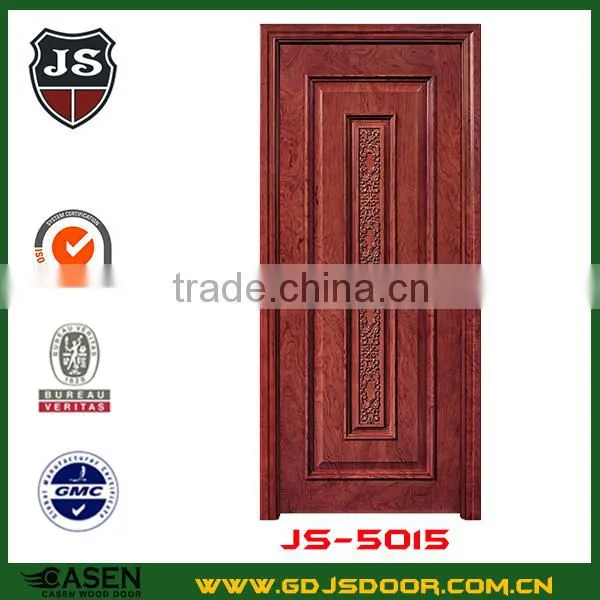 China Sound-proof Swing Security Front Wooden Door in Guangzhou With 100% Solid Wood photo-3