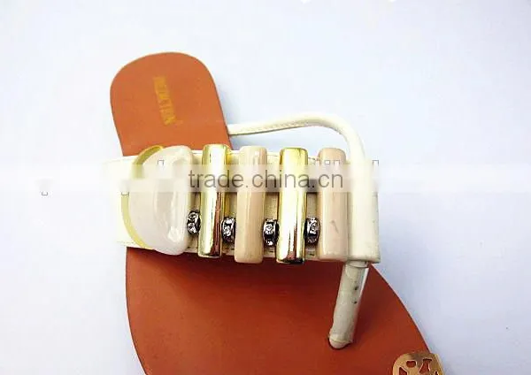 Fashion Design Comfortable Lady Fancy Flat Slipper Flip Flop photo-5