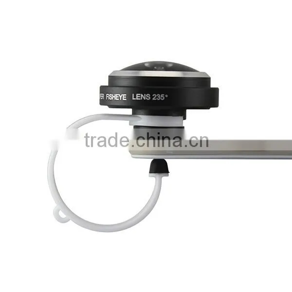 Detachable Circle Clip 235 Degree 0.4x Super Fisheye Lens for Smart Phone IPhone 6 Ipad Samsung Galaxy S6 photo-4