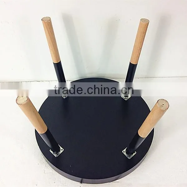 2015 Simple Natural Wholesale Newst Best-selling Modern Folding KD Wooden Round Coffee Table photo-4