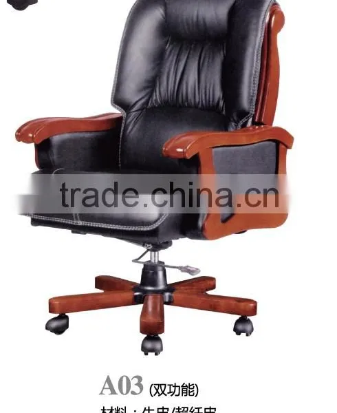 Dubai Style Geniune Leather Boss Chair photo-4