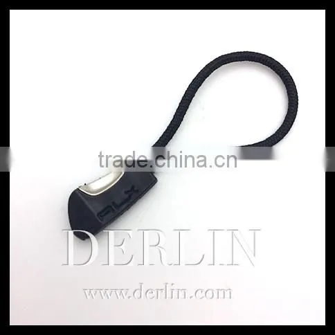 PVC TPU Cord Drawstring String Black Green Rubber Puller for Zipper Pull photo-6