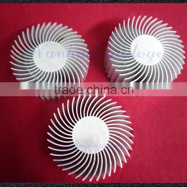 China Supplier OEM Die Casting Aluminum Flexible Heat Sink photo-4