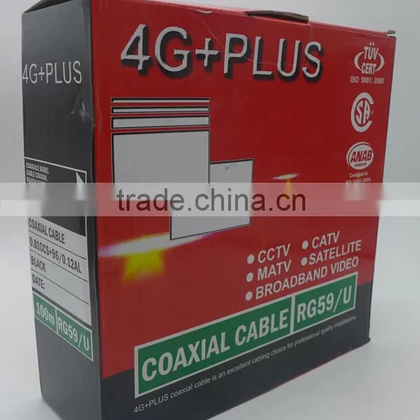Low Loss Rg6u Coaxial Cable With Competitive Price photo-2
