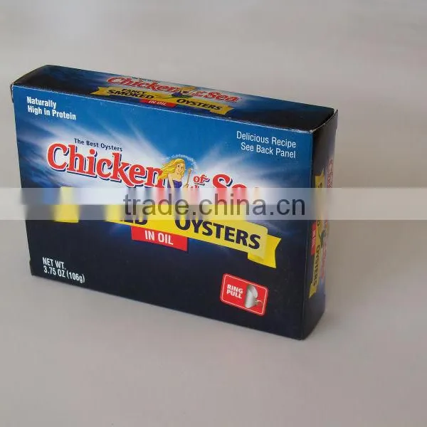 High Quality Canned Smoked Oysters With Vegetable Oil photo-3