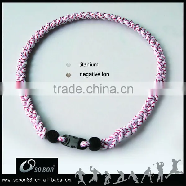Baseball Rope Necklasses Sports Necklaces Dell Friendship
