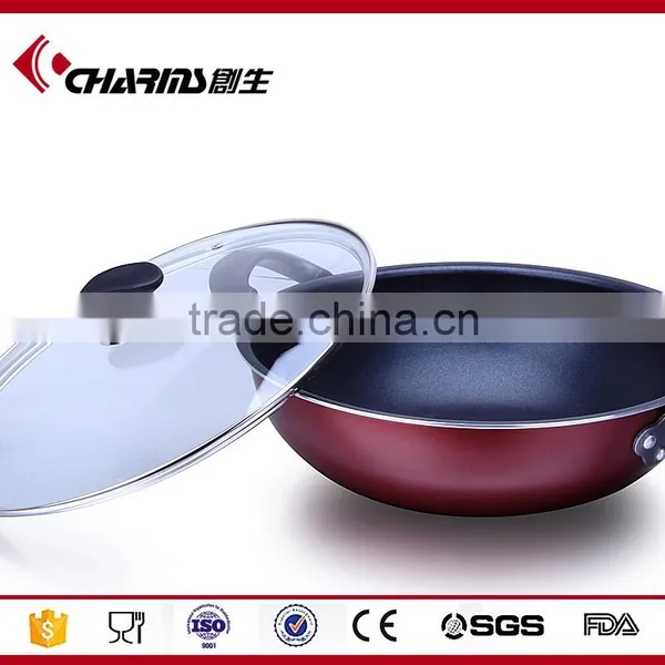 Energy Saving Aluminum Non Stick Wok Cookware as Seen tv photo-3