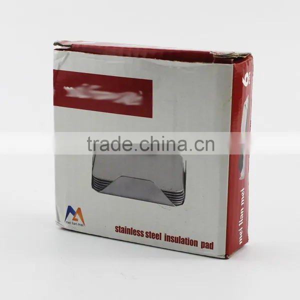 Stainless Steel Conaster Insulation Pad - Set of s Round-Shaped photo-6