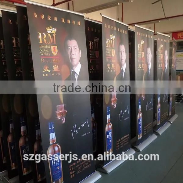 Custom Promotion Display Flex Banner Stand Digital Roll up Banner Quality Choice photo-2