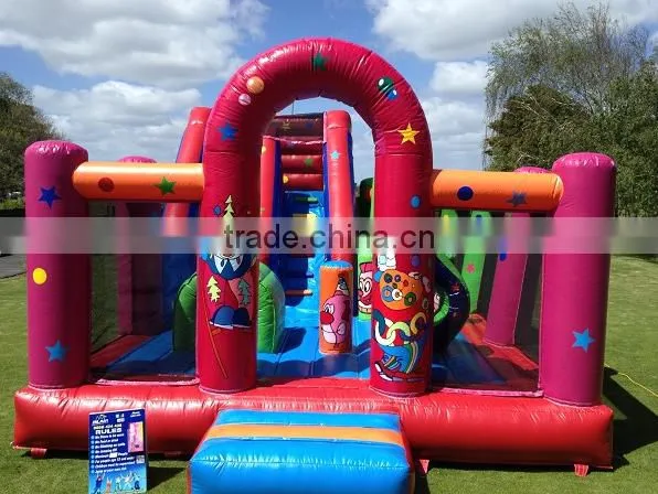 Small Carnival Combo Colorful Inflatable Bouncy Slide for Children photo-6