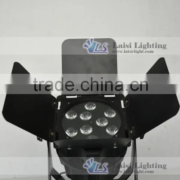 2016 New Multifunctional Par Light 9pcs * 15w Rgbwa+Uv 6in1 Led Stage Lighting Waterproof Par Light, photo-2