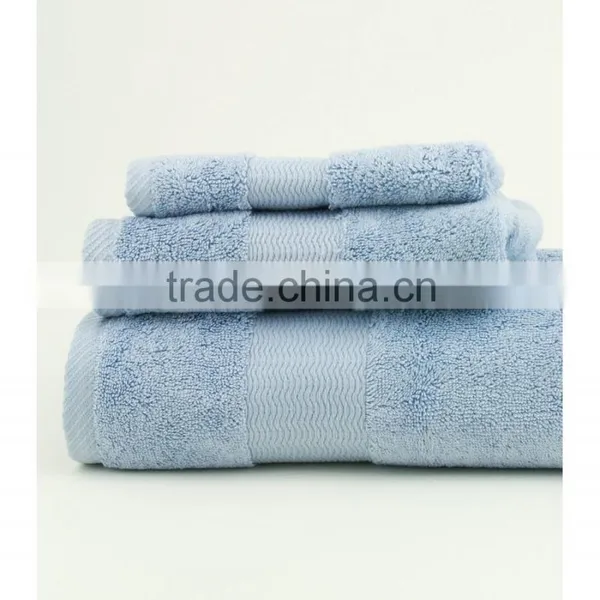 Wholesale Hot Selling High Quality Bath Hotel Bamboo Towel Gift Set photo-4