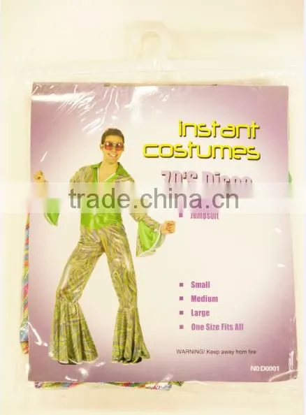 70'S Disco Suit Dancer Mens Fancy Dress 70s Party Uniform Instant Costume photo-4