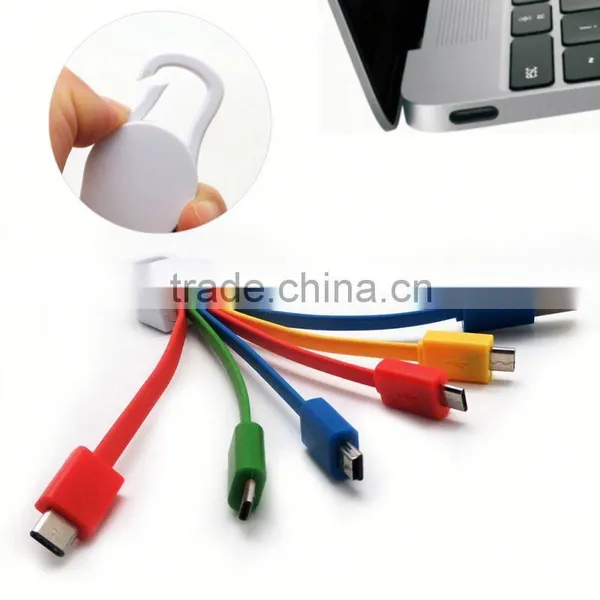 Noodle Flat Usb Data Charger Cable for Mobile Phone photo-6