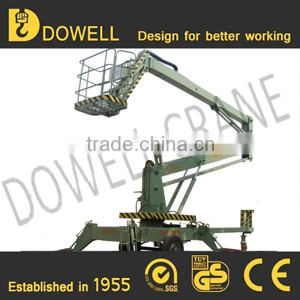 Articulated Towable Boom Lift 6-17m Cherry Picker Man Lift for Sale photo-6