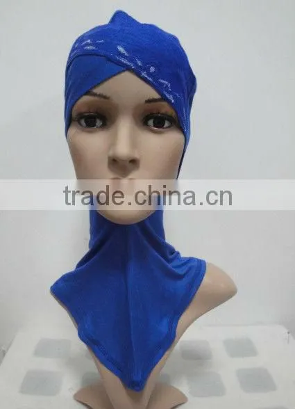 C032 New Style Lace Criss-cross Ninja Inner Underscarf,full Underscarf to Cover Neck