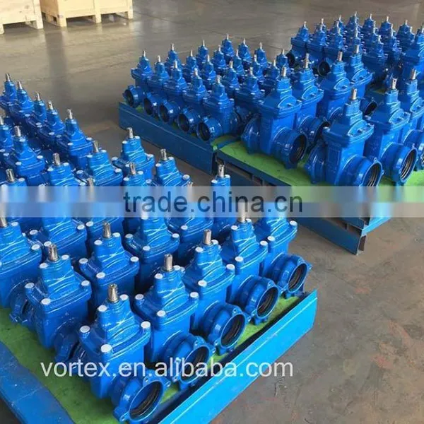 Double Socket End Resilient Seat Gate Valve for PVC photo-5