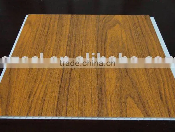 PVC Wall and Ceiling Panels --- Wood-Like Design