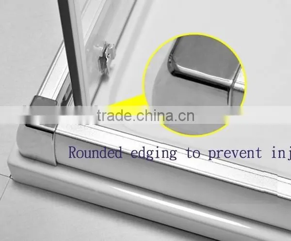 Rectangle Hinged Tempered Glass Shower Enclosure for Bathroom With CE ANSI photo-5
