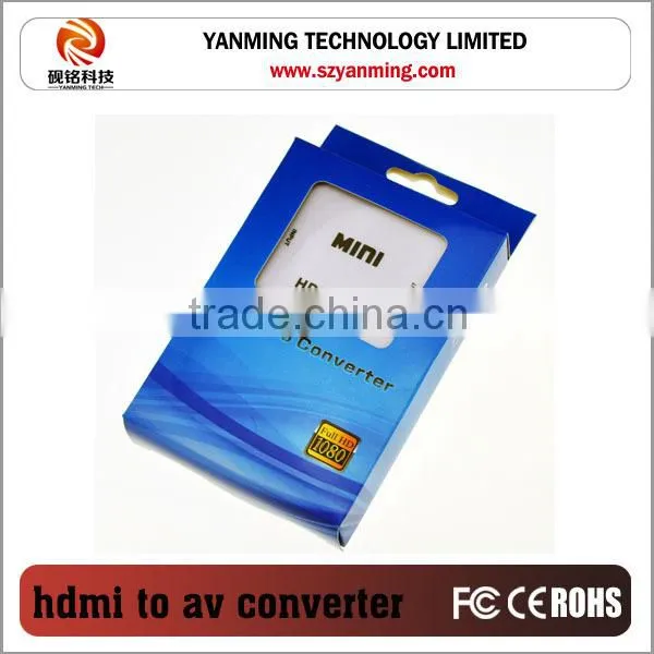 Hdmi to CVBS Converter for Computer DVD to HDTV Projector photo-3