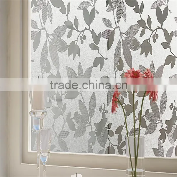 China Supplier Pvc Self Adhesive Vinyl/ Patterned/tinted Decorative Glass Window Film photo-2
