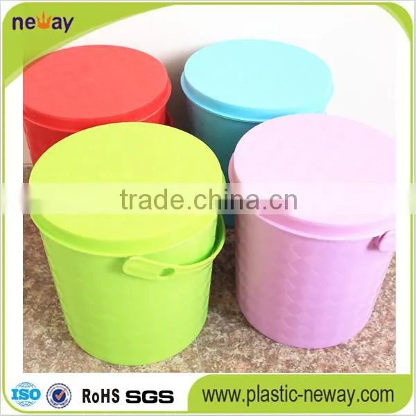 Promotional Logo Printed Custom Cheap Plastic Fishing Barrel
