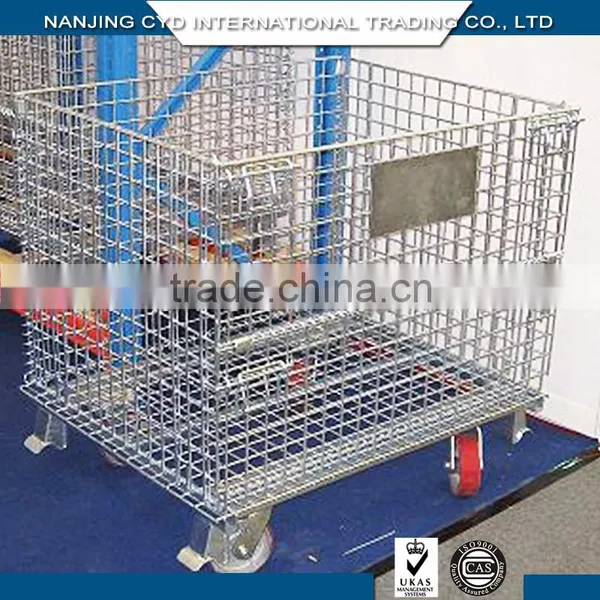 China Supplier Industrial Foldable Welded Mesh Container