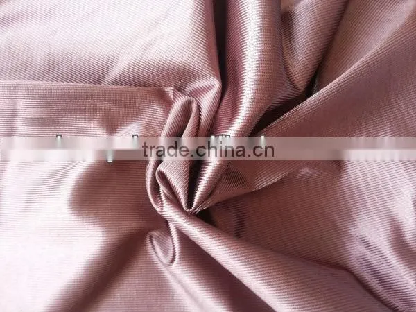 100% Polyester Tricot Unbrushed Fabric/dazzle Plain Fabric