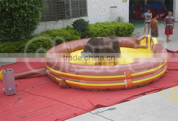 Wholesale Inflatable Farm Bull Riding Bull Rodeo Mechanical Bull Machine China Suppliers and Manufacturers photo-5