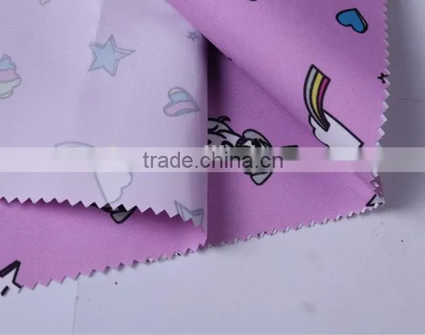 Waterproof Sanded Twill Peach Polyester Breathable Fabric