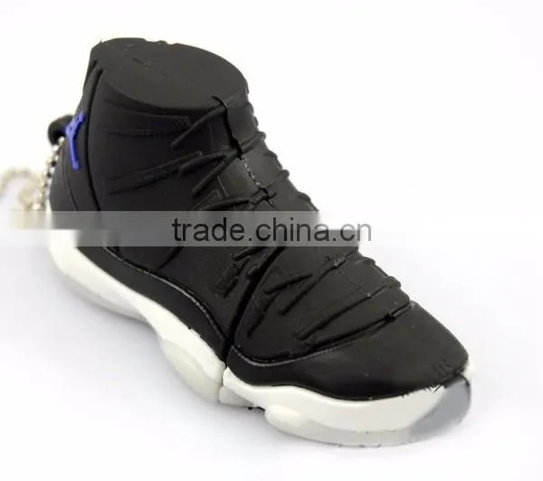 Free Sample Silicone Sneakers Shoes Usb Flash Drive, NBA Star Shoes Shape U Disk New Products 2016