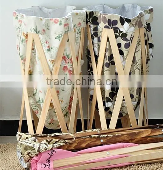 Cheap Foldable Dirty Clothes Basket for Bedroom photo-6