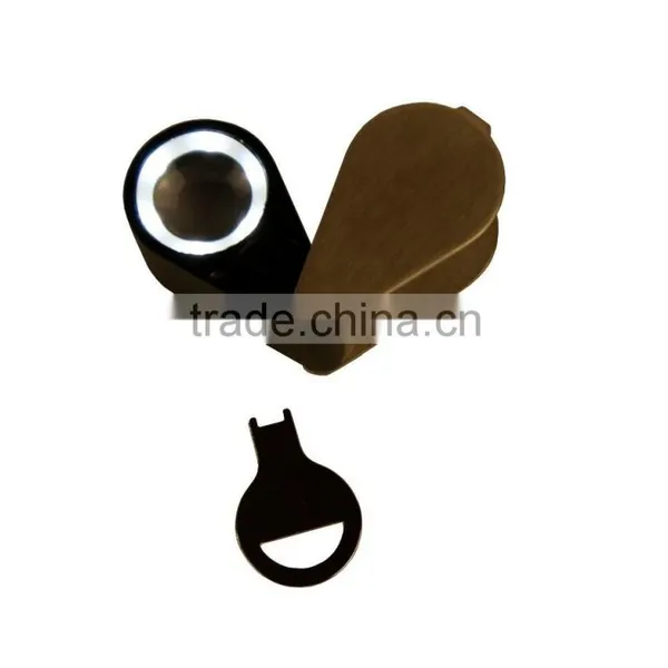 With Double Light of UV and LED Jewelry Loupe With Magnification of 10X photo-2