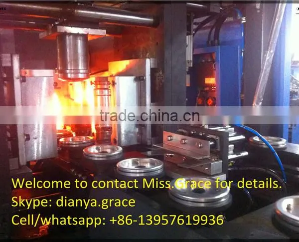 Hand Feeding Preform Automatic Blow Moulding Machine photo-4