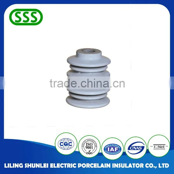 DIN High Quality Low Voltage Porcelain Ceramic Insulator
