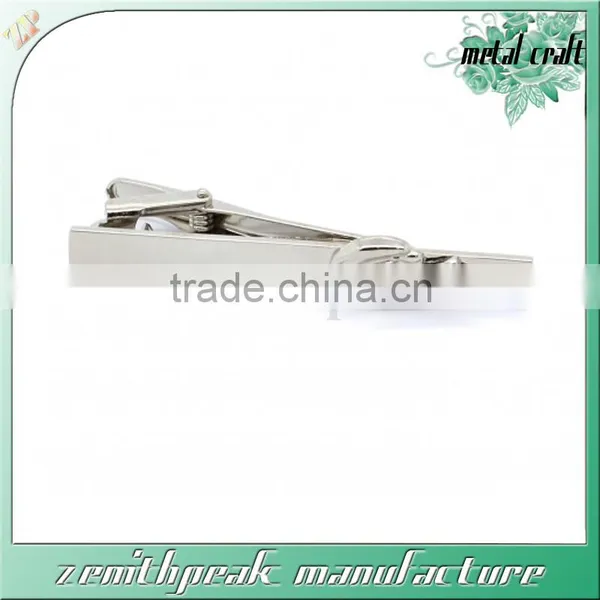 2016 Prefessional Metal Silver Tie Clip/silver Tie Pin/silver Tie Bar