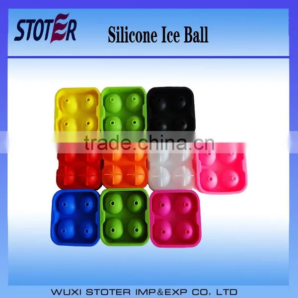 Colorful customized silicone ice ball maker Silicone Ice Ball Maker