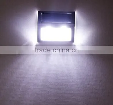 2LED Stainless Steel Solar Step Light photo-2