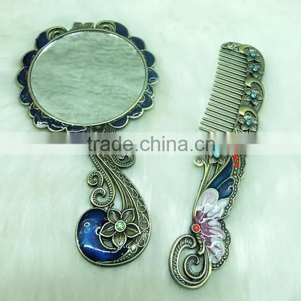 Promotion Gift Makeup Mirror Set/fashion Makeup Pocket Mirror Set photo-4