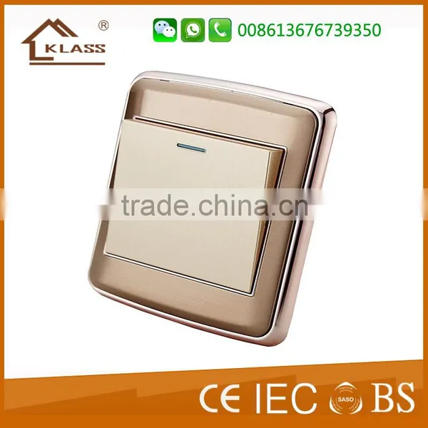 Superior Materials Lights Switch Manufacture With Silver Alloy Touch Point Of Double 13A Switched Socket photo-2