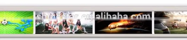 9" Inch LCD AD Multimedia Player Bar Strip Display for Retail Store photo-6